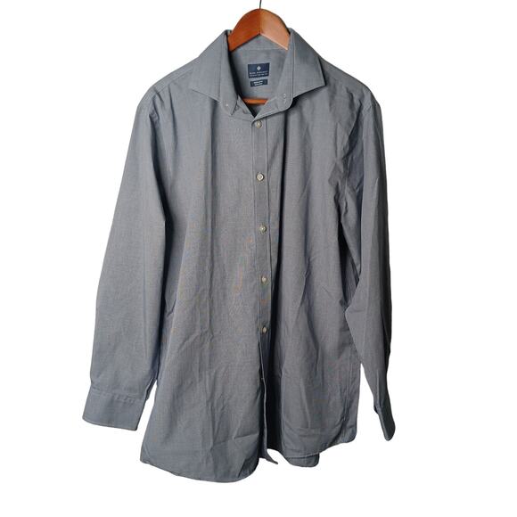 Ryan Seacrest Distinction Shirt button up long sleeve regular fit plaid Large - Picture 1 of 9